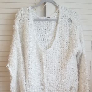 Distressed fred people sweater